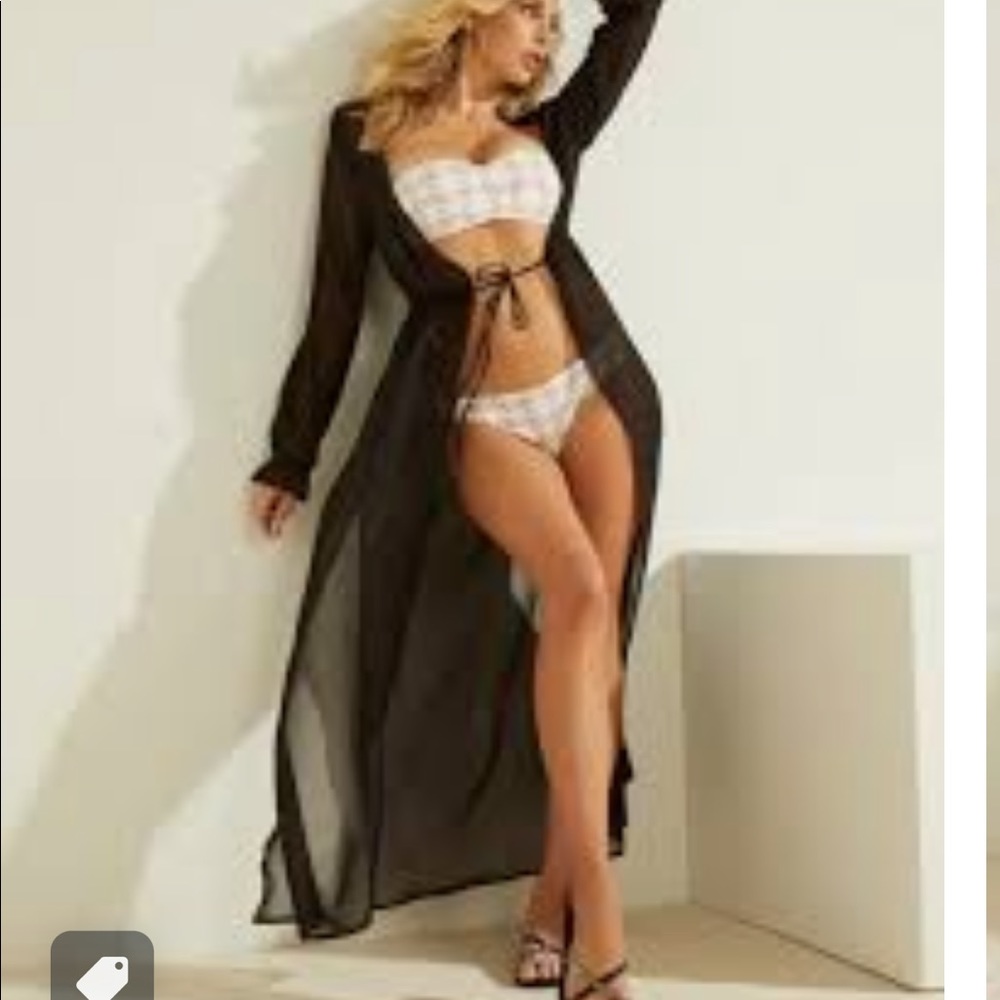 Guess karli sheer duster